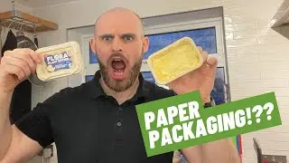 Flora Plant Butter in PAPER Packaging