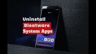 How to uninstall bloatware on Android||No Root Required(With PC)