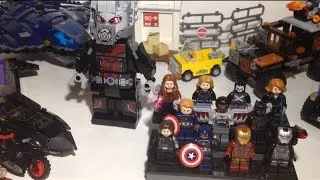 Lego Captain America Civil War all sets. Review.   Первый Мститель Противостояние все наборы. Обзор.