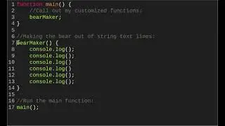 Console Bear Errors (Game Development/Design - Unit 2 Lesson 6.4 - Coding & JavaScript)