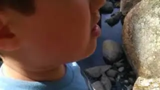 Rock jumping