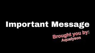 Important message to all (pls donate)