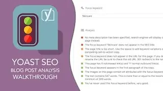 Using Yoast SEO Plug-In for the First Time