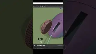 3d mouse wheel modeling in blender.part_02-mds design 