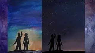 A Meteor Night- Speedpaint