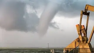 Tornado & extreme RFD winds - Spearman, Texas on May 22nd 2016