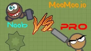 MooMoo.io - NOOB vs. PRO!