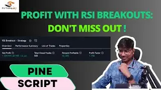 Mastering RSI Breakout Strategy: A Step-by-Step Guide | 12-09-2023 | Pro Trading Art