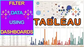 How to Create Filter Actions in Tableau Dashboard (Tableau Part 41)