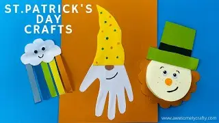 Easy St Patrick's Day Crafts for Kids | DIY St. Patrick's Crafts for Preschoolers