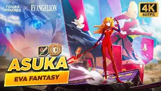 4K Asuka PV - 3.7 Tower of Fantasy × Evangelion