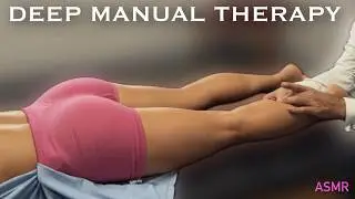 ELECTRIFYING CRACKS *ASMR Fitness Instructor NERVOUS @ Chiropractor Again + Painful Manual Therapy.
