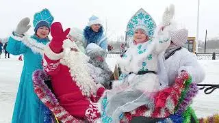 Парад конно-санных экипажей. Представление экипажей / ТЕРРА ЗИМА / Уфа - 2022