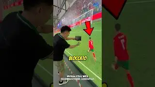 IL RIGORE DI RONALDO SI ERA BLOCCATO😱 