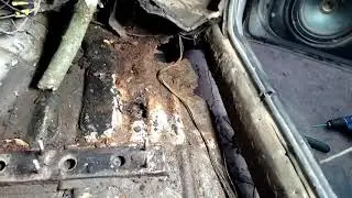 Budget repair of the underbody of a VAZ 2110