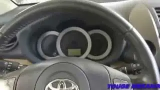 2010 Toyota Rav4 Maintenance Required light, how to key on ignition off, keyless entry