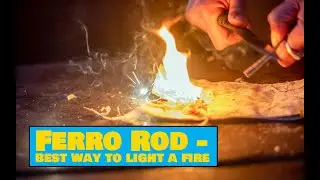 Best Way to Light a Fire - Easy Outdoors Camping Tips