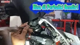 Cara Memperbaiki Setir Motor Bunyi Cetok Cetok