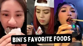 BINI Eating Their Favorite Foods