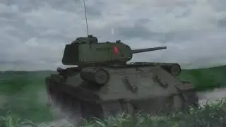 Девушки и танки аниме клип (грустный)