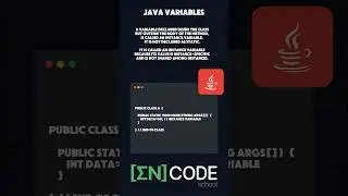 Java Variables Part 2