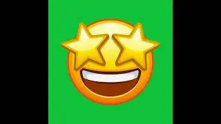 🤩Icon Animated emoji green screen