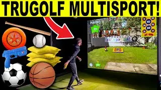 ULTIMATE Golf Simulator ADD-ON! TruGolf Multisport Arcade! (FULL REVIEW)