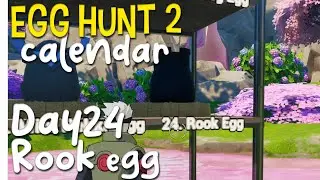 FORTNITE - EGG HUNT 2 - Calendar Day24 Rook Egg 5254-3662-3657