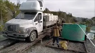 Как перевести 120 т форели одним газоном с 18 на 3*С?!