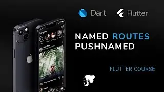 86 - Flutter || Navigation Named Routes , PushNamed