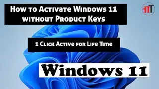 how to activate windows 11 with 1 click!🔥🔥 Without Products Keys. Windows 11. #window11