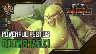 Festus Powerful Doomstack - Total War Warhammer 3 #shorts