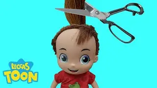 LUCCAS NETO LEVOU A BONECA DA GI PARA O SALÃO DE BELEZA