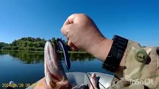 Открытие сезона на рыбалку с лодки .
