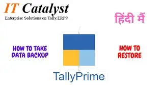Tally Prime Backup |Tally Prime Restore Hindi