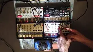 Dark Ambient Volca Jam - Volca Modular Keys Bass Beats