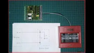 Wiring Emergency Break Glass + Resistor EOL Ke Esserbus Transponder [ Esser IQ8 System ]