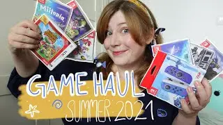 Gaming Haul Summer 2021 - My Nintendo & Sims pickups until August