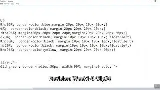 HTML | Div | Clear
