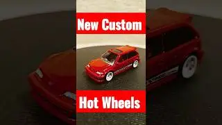 New Custom Hot Wheels Honda Civic EF - 4th GEN Toyota Supra #hotwheels #customhotwheels