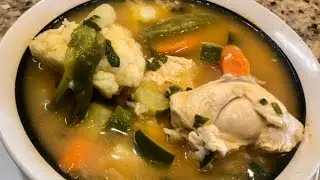 Caldo De Pollo (Delicious Chicken Soup )