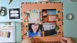 #30dscbl15 Day 25 Process Video | "Choose Joy" | Simple Stories My Story Scrapbook Collection