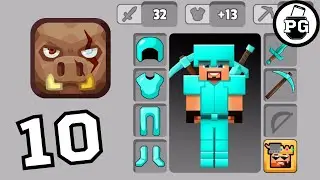 FULL DIAMOND equipment - Minetap – Merge rpg clicker ⛏ Gameplay Walkthrough |Part 10|