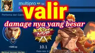 Valir hero mage damage yang besar | ardezo gaming | mobile legends bang bang