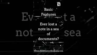 Notion Tips | Find ANY Note in Seconds!