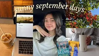 cozy & sunny september days in my life 🍂