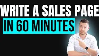 How To Write a Sales Page In 60 Minutes