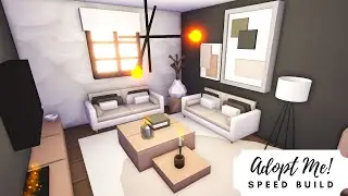 Modern Neutral Home Speed Build 🌒 Roblox Adopt Me!