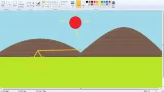 วาดรูปด้วยโปรแกรมPaint