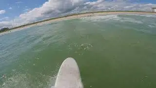 Surfing at North TopSail